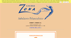Desktop Screenshot of chirozona.it